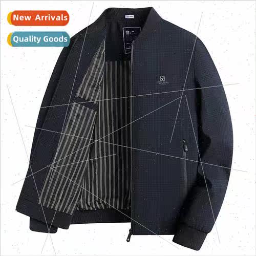 2023 fall dad fall jacket middle-aged men jackets 50 years o