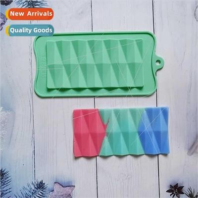 On triangular chocolate 175 chocolate silicone mold dessert