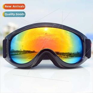 anti fog wind Outdoor spherical goggles slarge glas ski