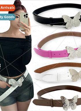 Song Yeon Kay Bow Leather Belt Spice Girls Peplum Jeans Deco