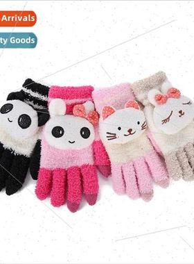 Gloves men women students winter warm middle school older ch