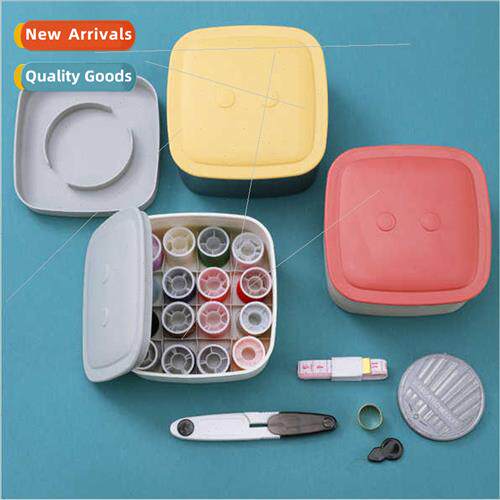 Household Double Layer wh Needle Threader 16 Rolls Sewing Th