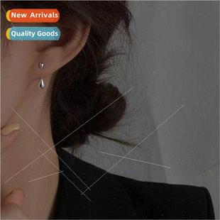 earrings female Koreaglossy che hanging drop back tear small