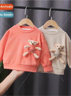 Spring Autumn Toddler Baby Girl's T-shirts Sweater Boy&a