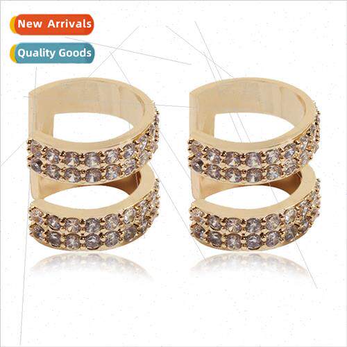 Premium ins  zirconia ear bone clip whout hole earrings ear