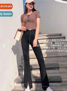 Spl mermaid pants new high elasticy draping smooth to lift b