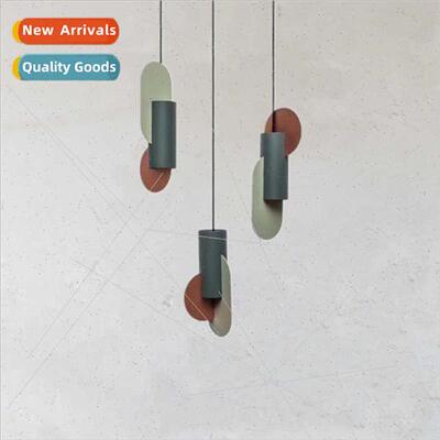 Scandinavian macaron small chandelier modern simple creative