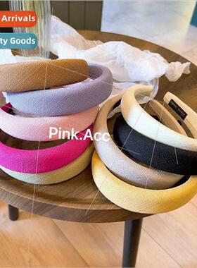 of heightening cranial top Korean cotton linen hairpin headb