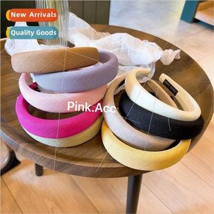 top Korean cotton hairpin cranial linen headb heightening