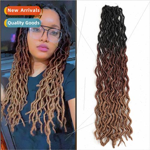24 inch chemical fiber dirty braids wave gypsy long curly ha