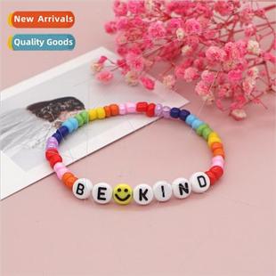 ins fashion popular  pure handmade beaded womens bracelets r