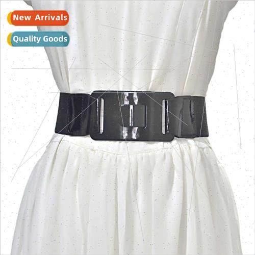 Ladies elastic girdle wide waist belt female fashion simple