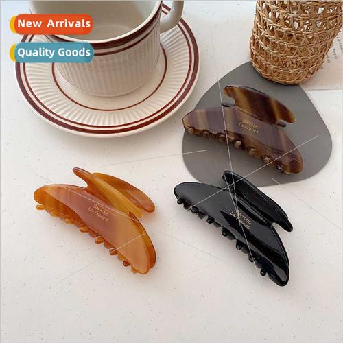 advanced sense acetate hair clips retro half tie plate hair