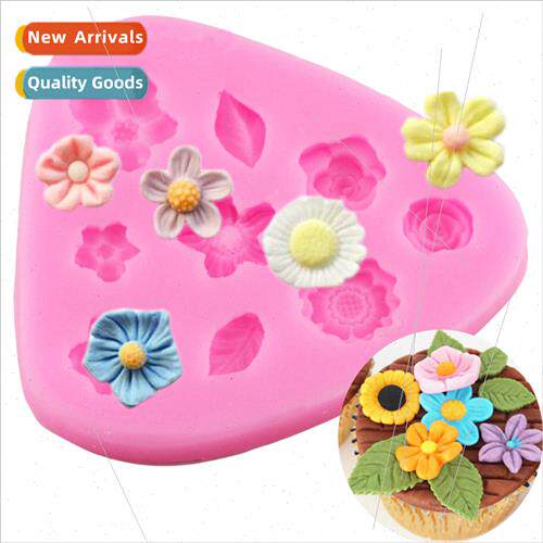 DIY Baking Triangle Mini Flower Unicorn Stars Collection Cak