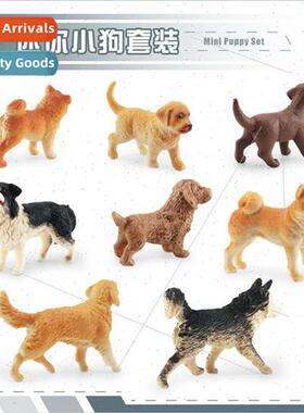 Mini dog animal model husky golden retriever Shiba Inu Weima