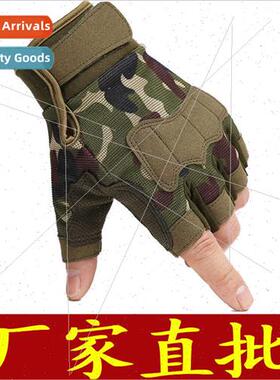 Outdoor sports half-finger gloves men women spring summer au