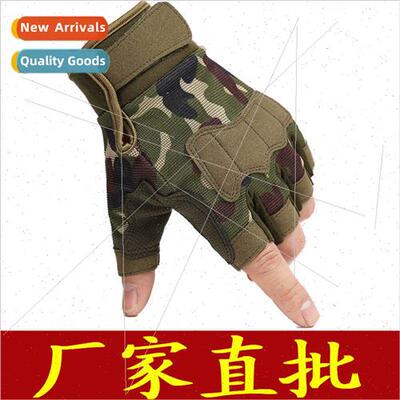 Outdoor sports half-finger gloves men women spring summer au