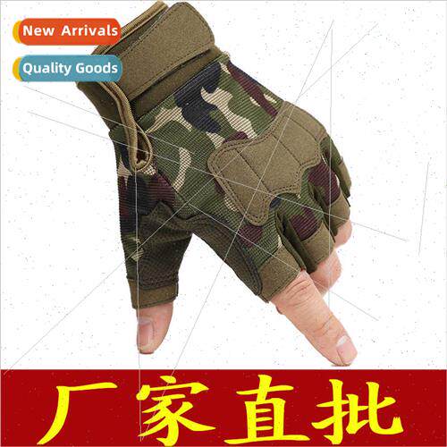 Outdoor sports half-finger gloves men women spring summer au
