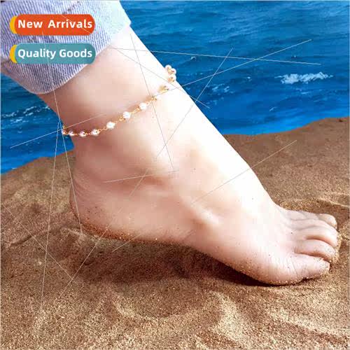 Europe ins cold wind handmade foot jewelry female simple hun