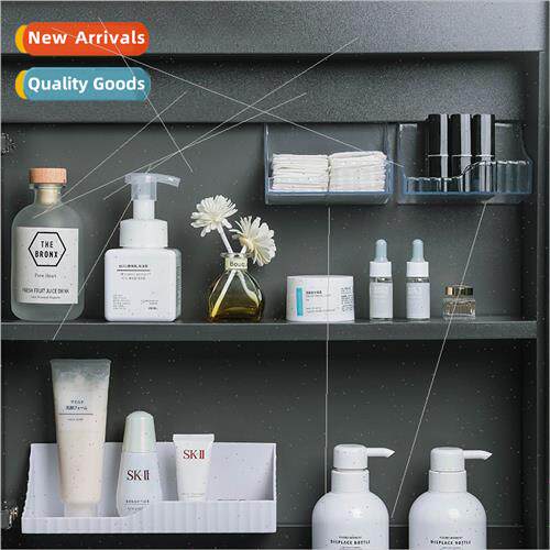 Mirror Cabinet Organizer Bathroom Vany Cosmetic pstick Holde
