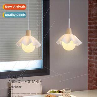 Scandinavian small chandelier cozy ins creative flower singl