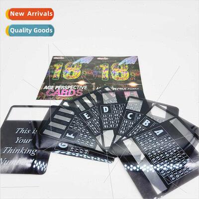 G0669 Age Perspective Cards    Props Children Toys Holiday S
