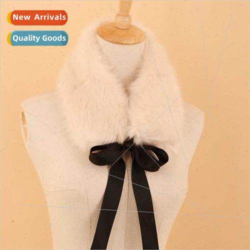 Fur collar women  imation fur autumn winter warm hundred wh