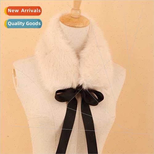 Fur collar women  imation fur autumn winter warm hundred wh