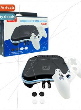 PS5 joystick EVA storage hard case + silicone sleeve + rocke