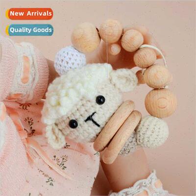 Mother child supplies Baby teether bracelet Grip toys Croche