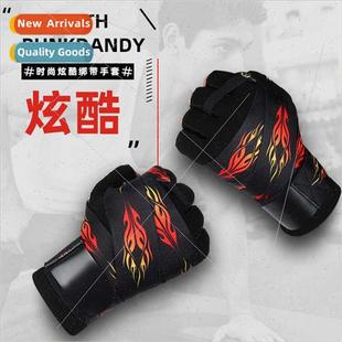 Gloves Half Finger Men Weightlifting Gym Sports Wrist Women