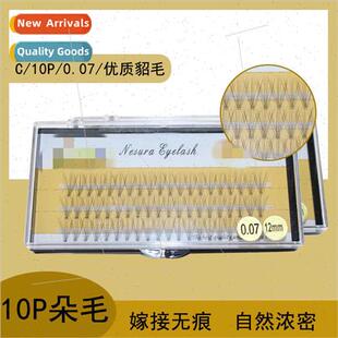 Scarecrow False Eyelash Extensions 10D Soft 10pcs 0.07 Hot M
