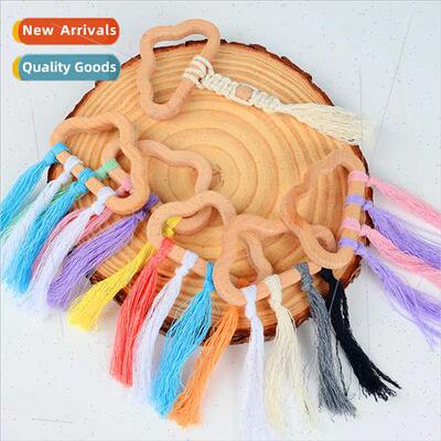 Wooden Teething Toys Beechwood Cloud Animal Toys Colorful Co
