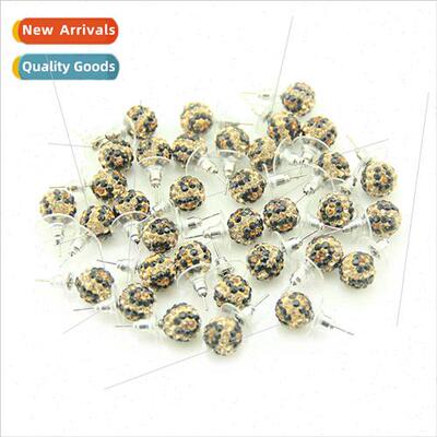 Korea flash diamond soft ceramic candy-colored ball-shaped e