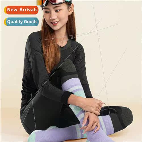 ski socks warm wool thickened outdoor sports tall long socks