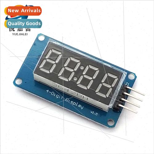 4-dig digal display module LED brightness adjustable wh cloc