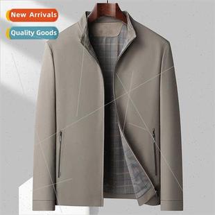 fall col elderly stand new spring jackets men aged Middle
