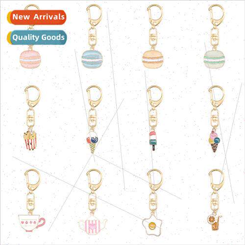 Exquise personalized eating macaron accessories cute cartoon