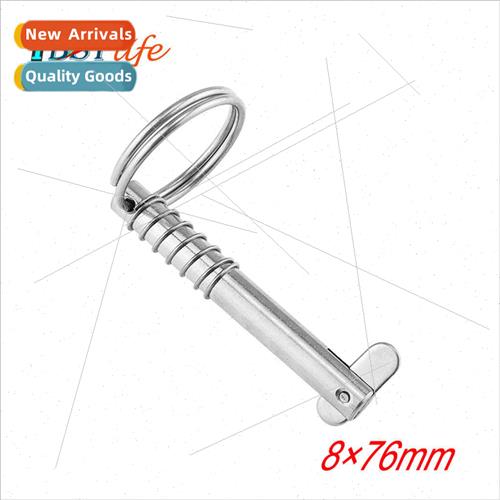 8*76mm Stainless Steel Tongue Pin Stop Pin Quick Safety Pin