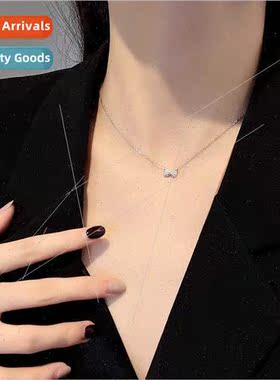 Europe ins niche hundred necklace female full diamonds simpl