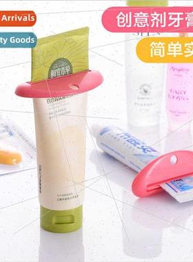 Manual toothpaste squeezer bathroom supplies face wash tooth