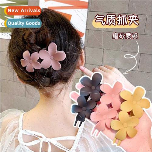 Children flowers large hair clips headdress girls princess s