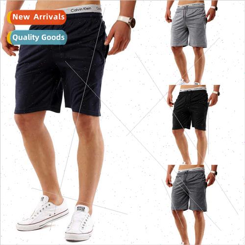 2023 summer clothing new men outer loose casual five-minute