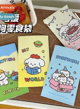 Japanese cute cartoon puppy gift paper bags baking small obj
