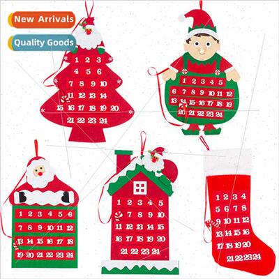 Hot Christmas countdown calendar 24 digal cartoon Christmas