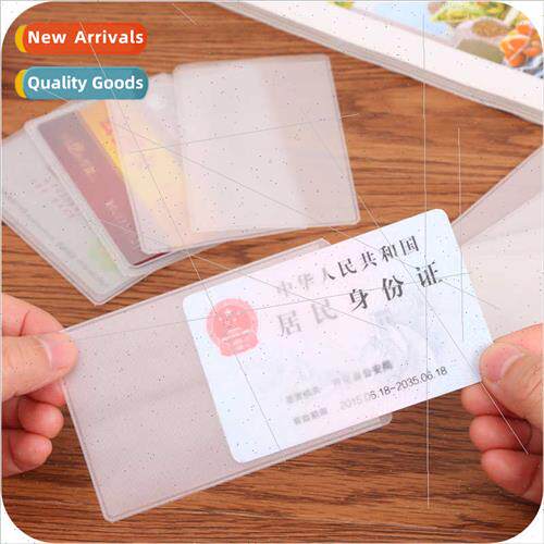 Anti-magnetic ID card holder Anti-friction PVC ID card holde