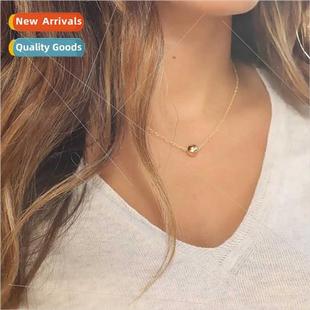 bead collarbone chain ins hundred simple female jewel exmely