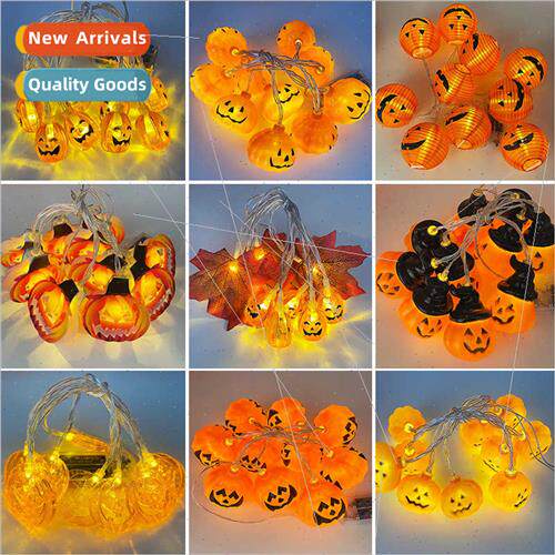 Halloween ghosts skulls pumpkin head wch eyeballs LED lights