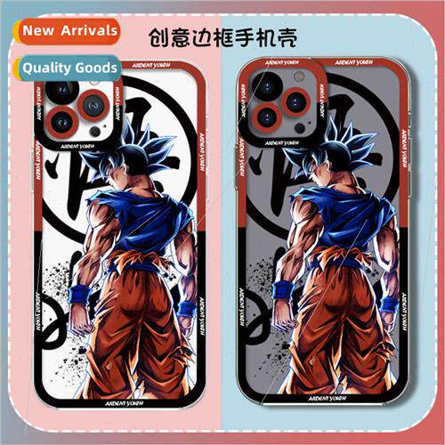 Anime dragon ball phone case apple 14 transparent case iphon