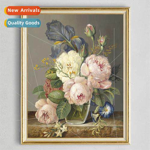 New modern living room full embroidery small handmade thread